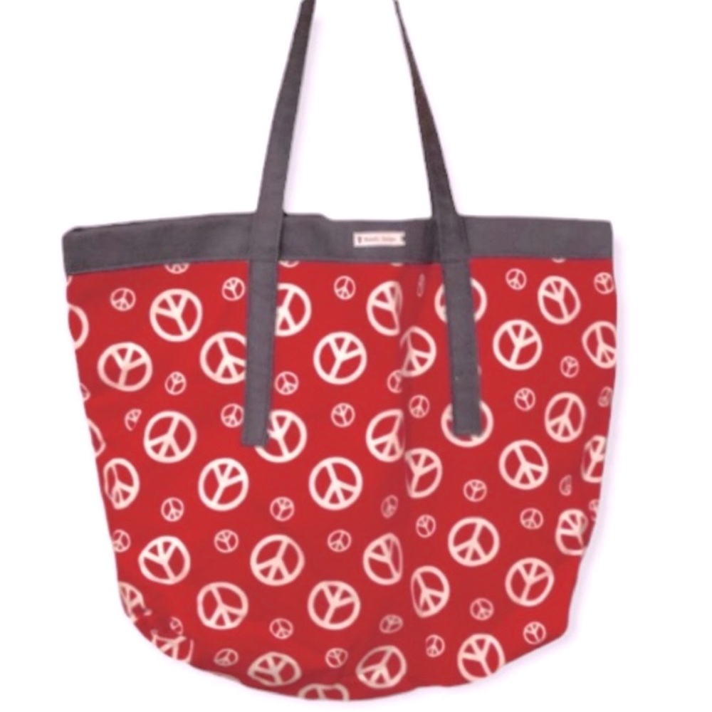Large bag Reversible tote bag hand crafted Etsy  NWOT
